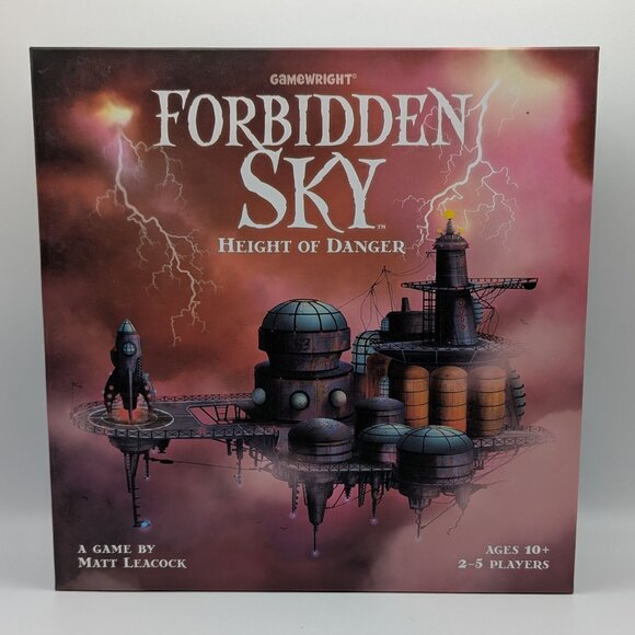 Gamewright Forbidden Sky Height of Danger Board Game Matt Leacock Complete OOP - Picture 1 of 11